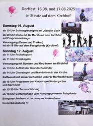 Dorffest Steutz 2025